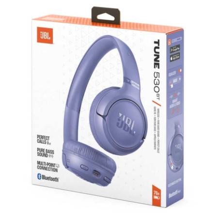 Casque Bluetooth JBL Tune 530BT - JBLT530BTLA | Smarty Paris